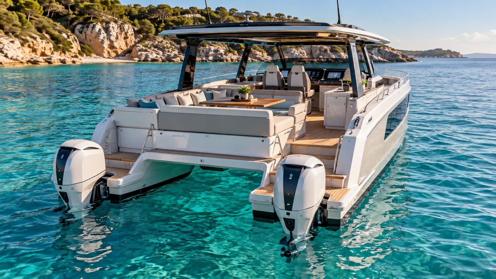 Aquila 35 Sport Makes Space for Both Company and a Quiet Night Aboard